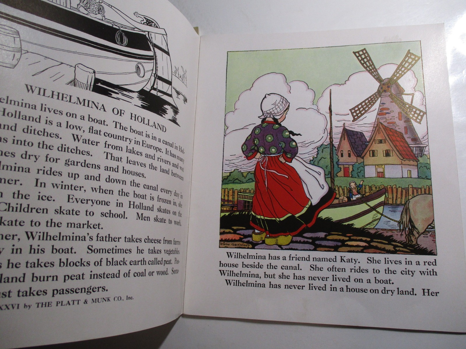Four Foreign Cousins, 4 Books in this Box, Ninon MacKnight, Platt & Munk, 1937