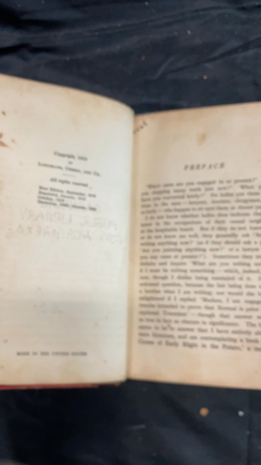 The Lilac Fairy Book Andrew Lang Hardcover 1922