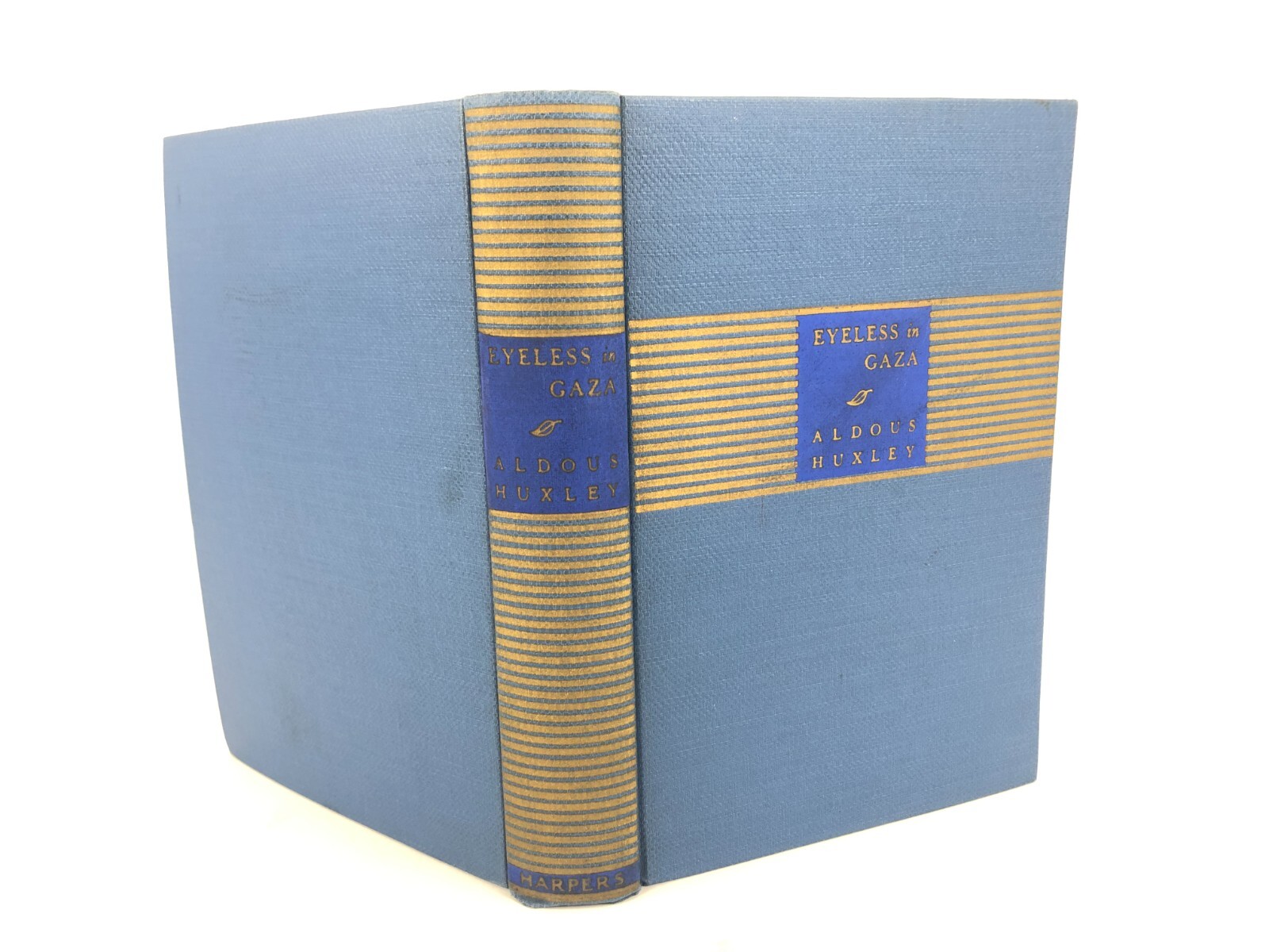 Eyeless in Gaza Aldous Huxley 1st/8th US edition 1936 HC VG