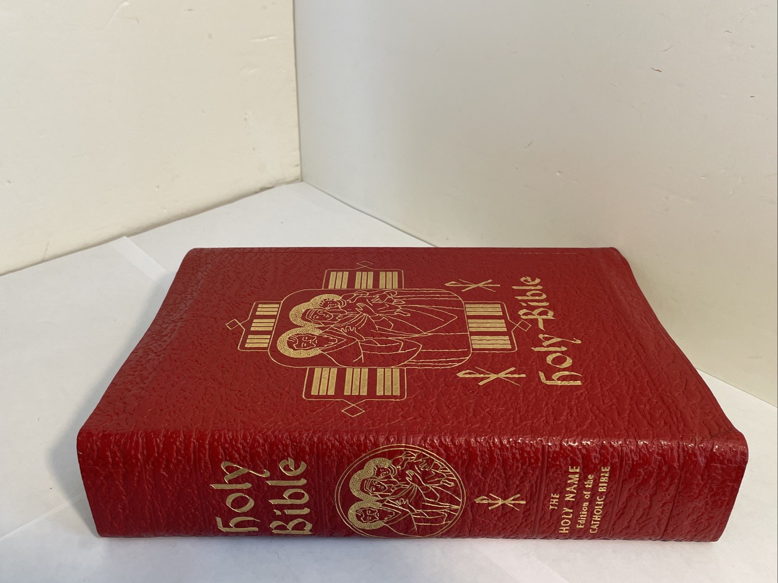 Holy Bible. Old Testament in the Douay-Challoner Text; Holy Name Catholic; 1954