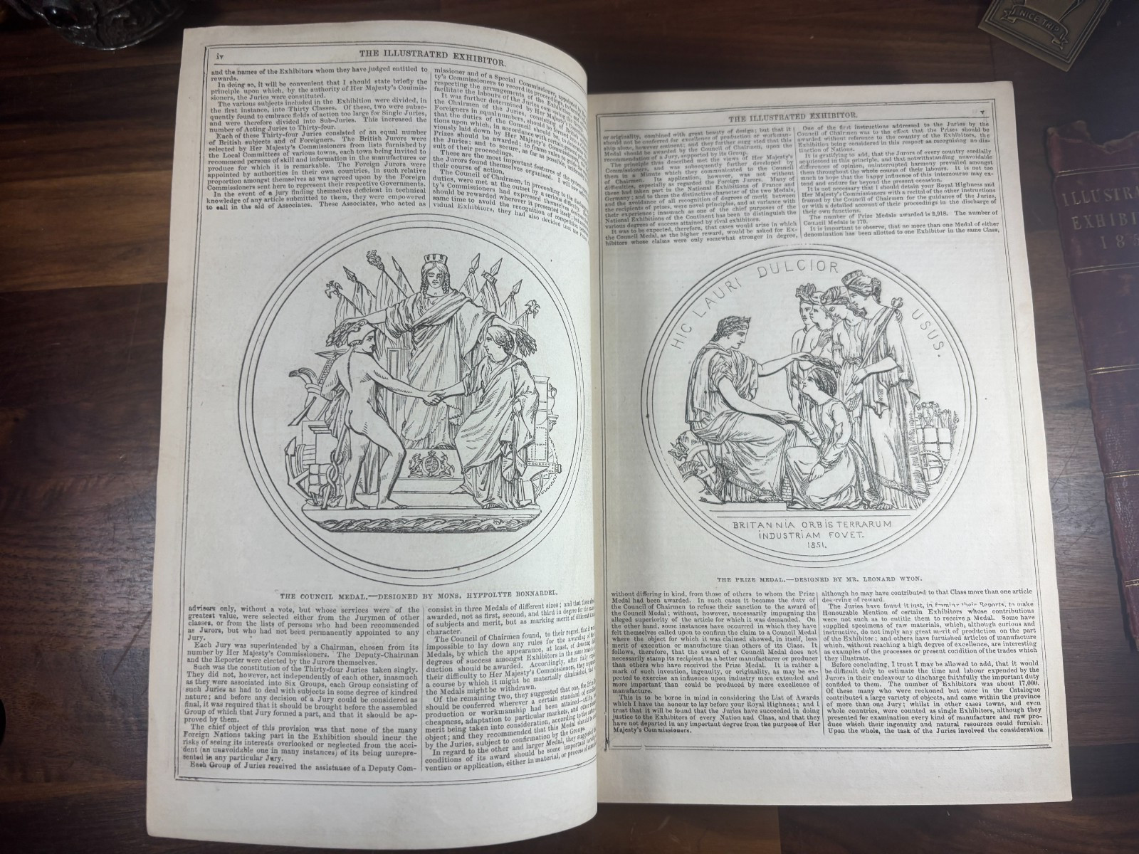 First Edition The Illustrated Exhibitor, Crystal Palace / Hyde Park Printed 1851