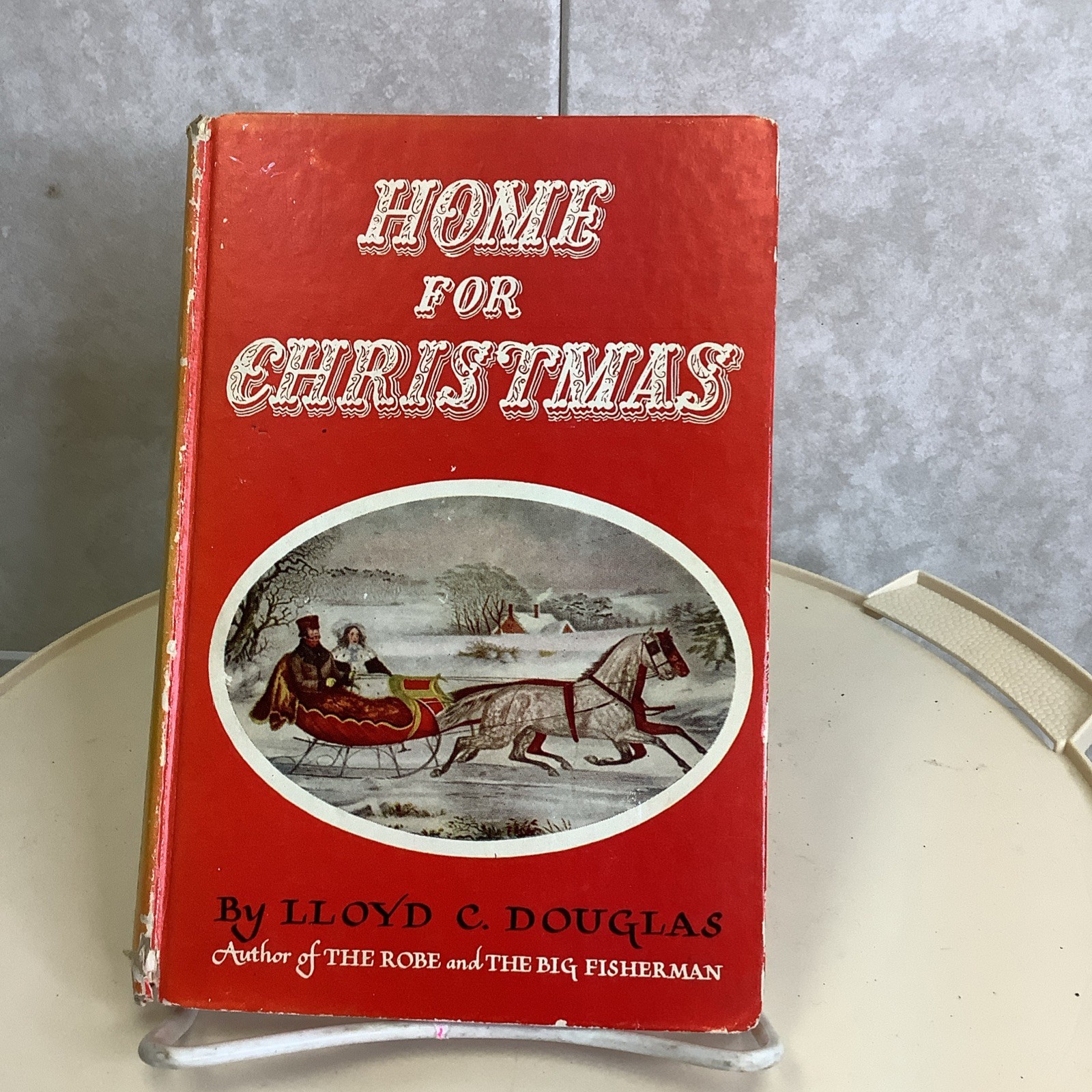 HOME FOR CHRISTMAS Lloyd C. Douglas 1937 HC/DJ Illustrated by David Hendrickson