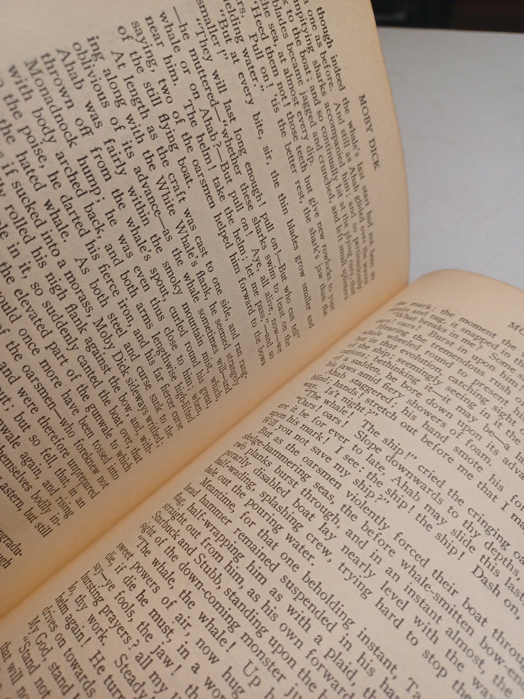 Moby Dick Or The While Whale Herman Melville 1925