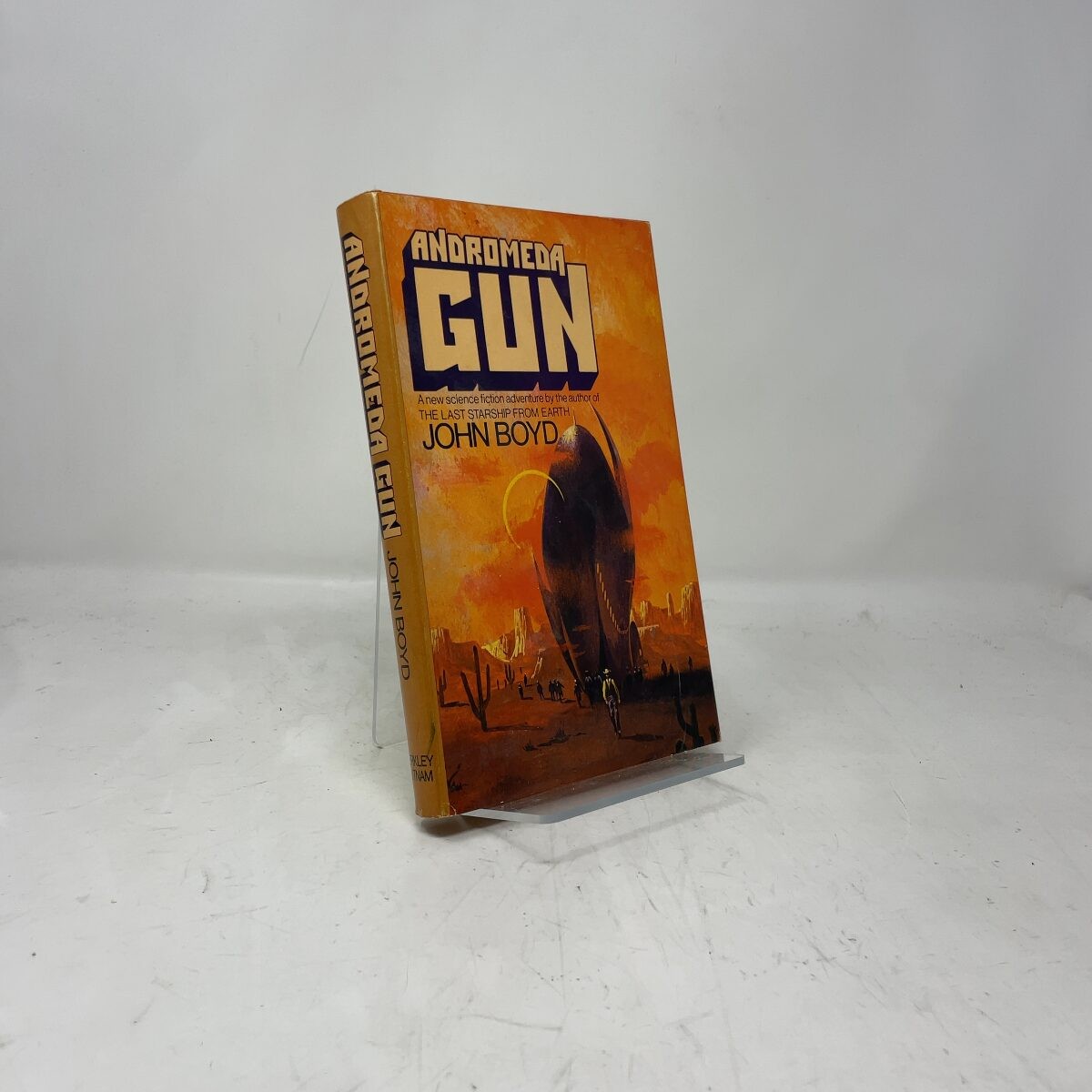 Andromeda Gun by John Boyd HC First Edition Very Good 1974