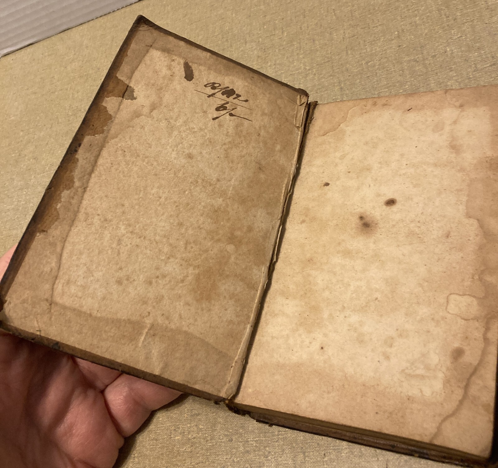 1811 Leather bound The Task a Poem in 6 Books by William Cowper Philadelphia