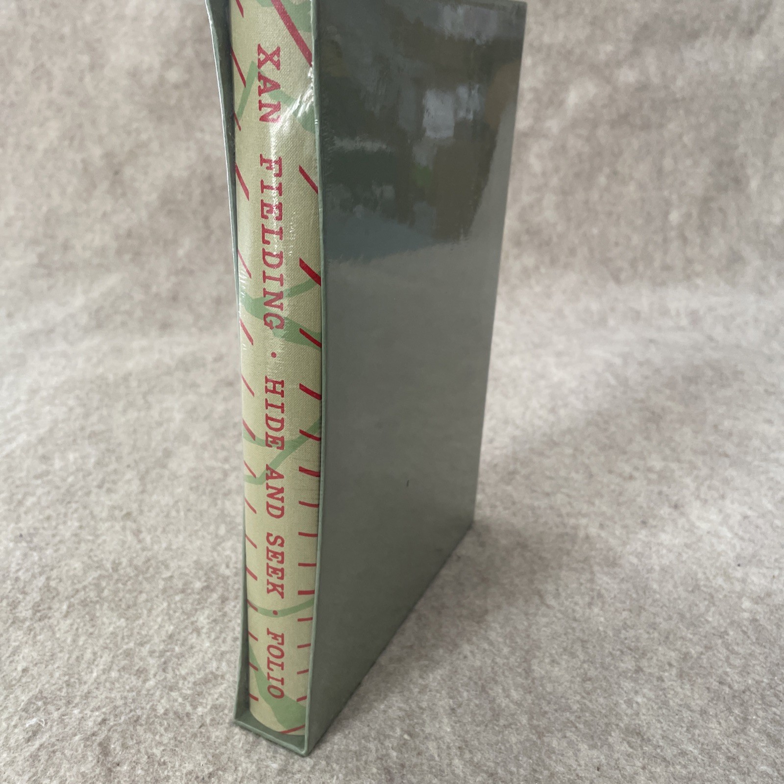 Folio Society Hide and Seek by Xan Fielding w/slipcase & map NEW SEALED TC