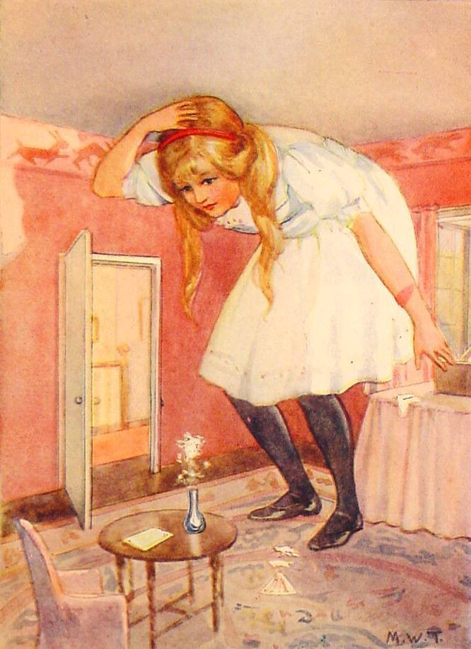 1919 color ALICE IN WONDERLAND Alice’s MARGARET TARRANT Adventures LEWIS CARROLL