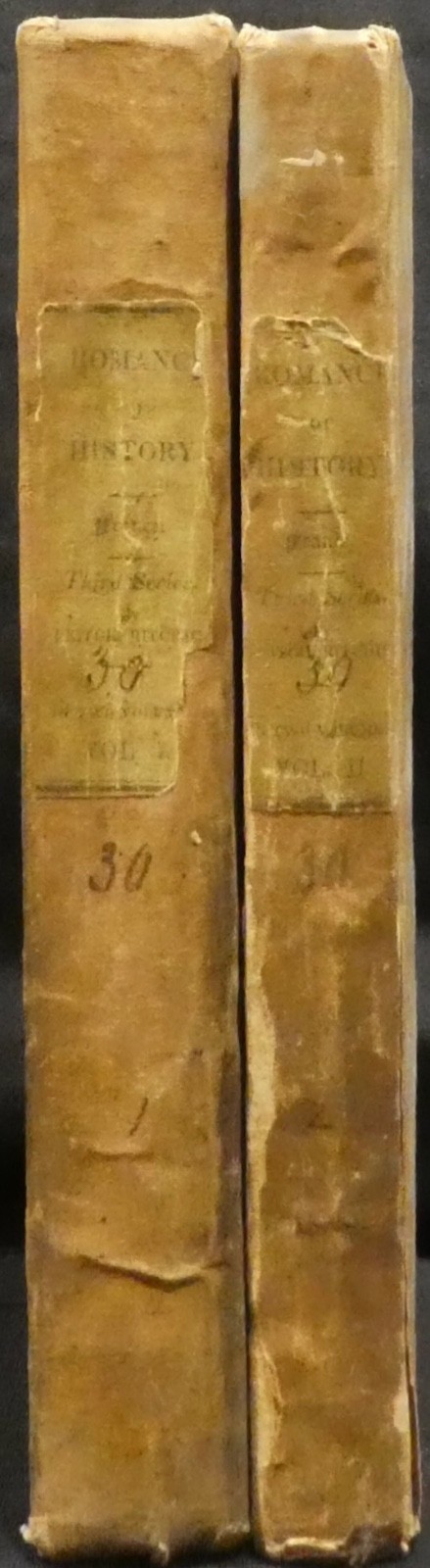 Ritchie, Leitch. The Romance of History. France. Two Volumes. First Edition