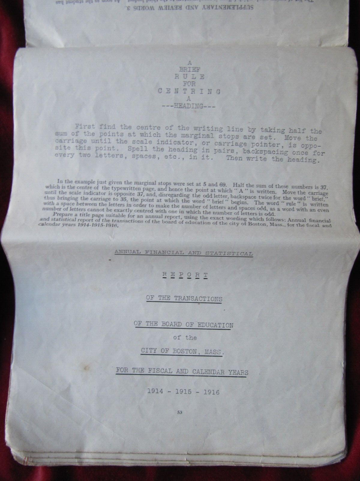 C.E. Smith: PRACTICAL COURSE TOUCH TYPEWRITING (c1915) – Sir Isaac Pitman V RARE