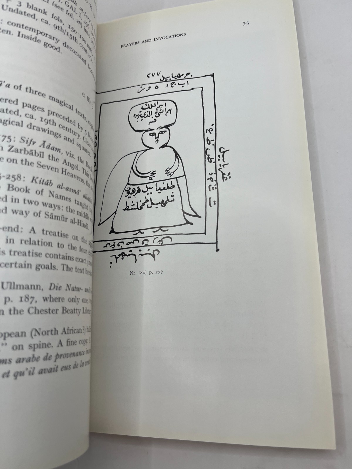 ARABIC MANUSCRIPTS ~ Descriptive Catalogue, E.J. Brill, price list Islam Arab