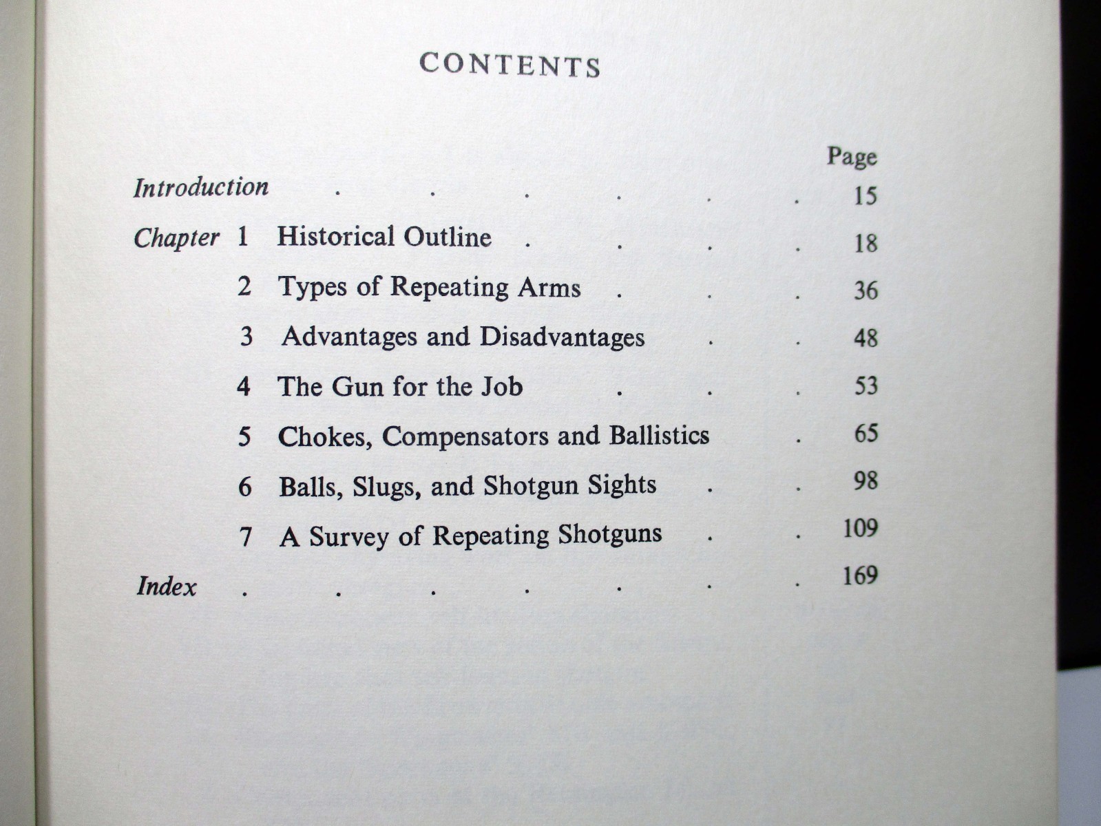 Automatic And Repeating Shotguns Richard Arnold 1958