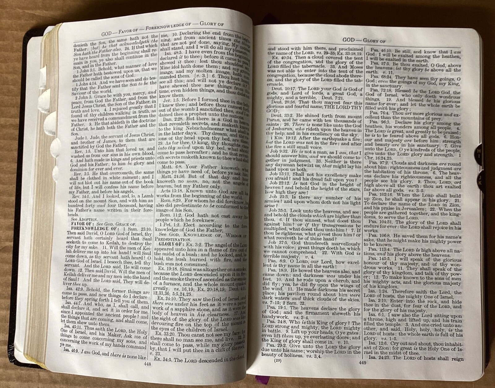 NAVES TOPICAL BIBLE / THUMB INDEX / DIGEST HOLY SCRIPTURES / 1962 SOUTHWESTERN