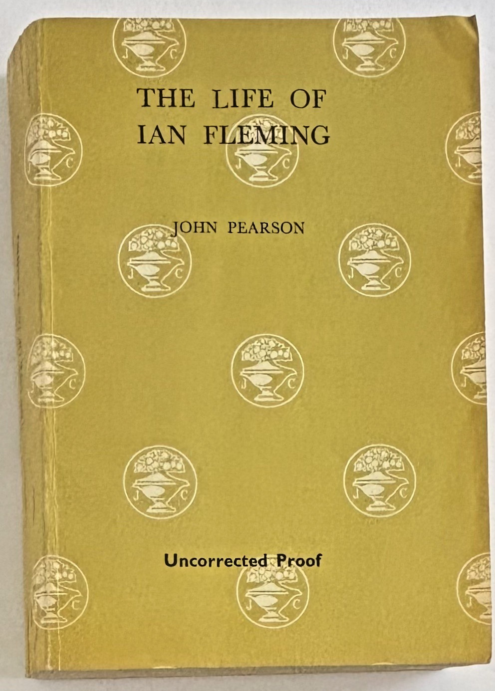 The Life of Ian Fleming by John Pearson Rare Uncorrected Proof Copy D/J 1966