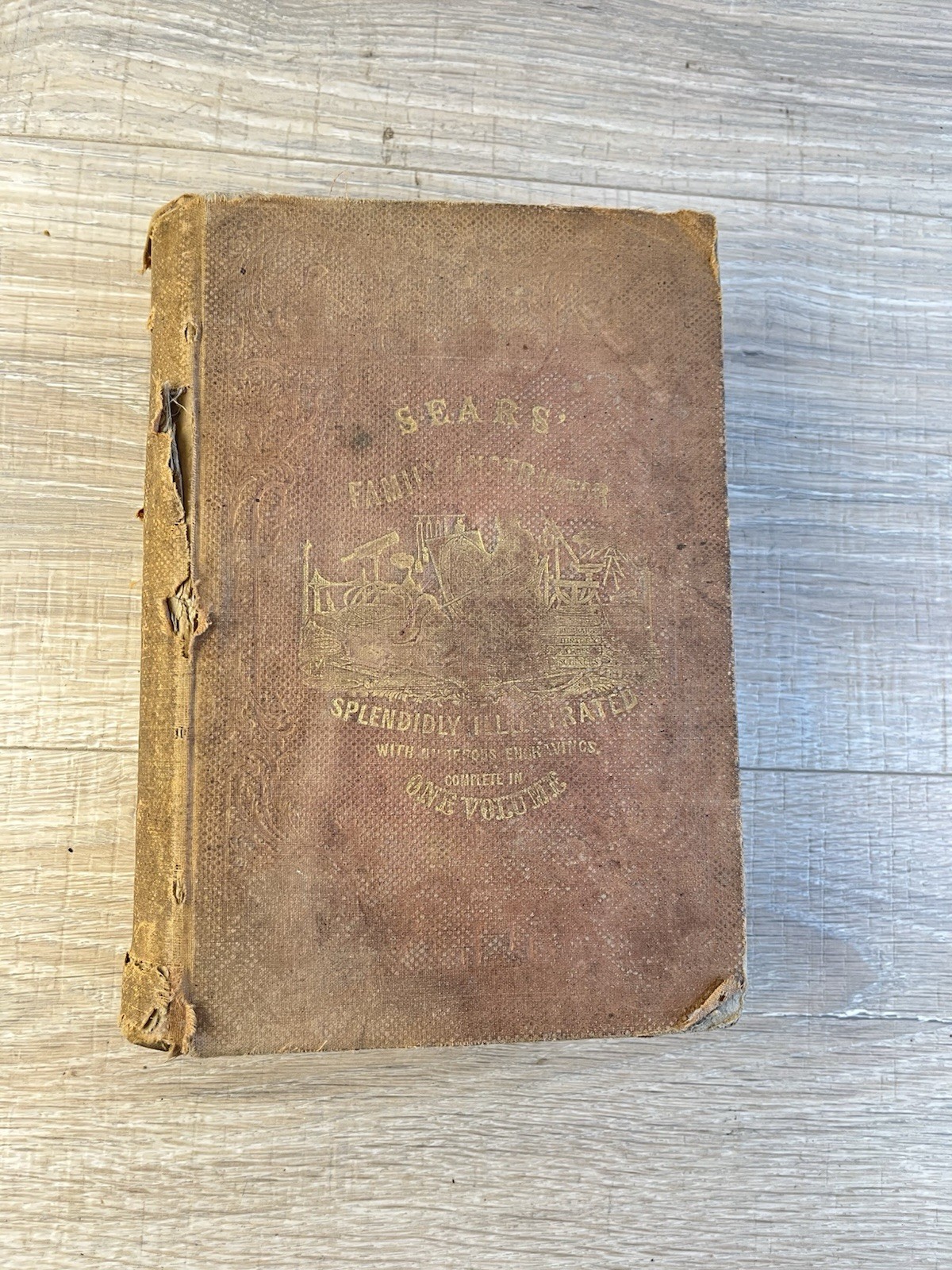 Sears The Family Instructor Book 1860 General Knowledge