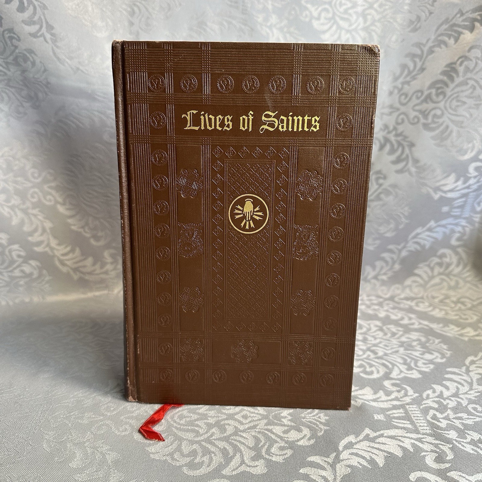 Lives of Saints Selected and Illustrated 1954 John J. Crawley Ed. VTG
