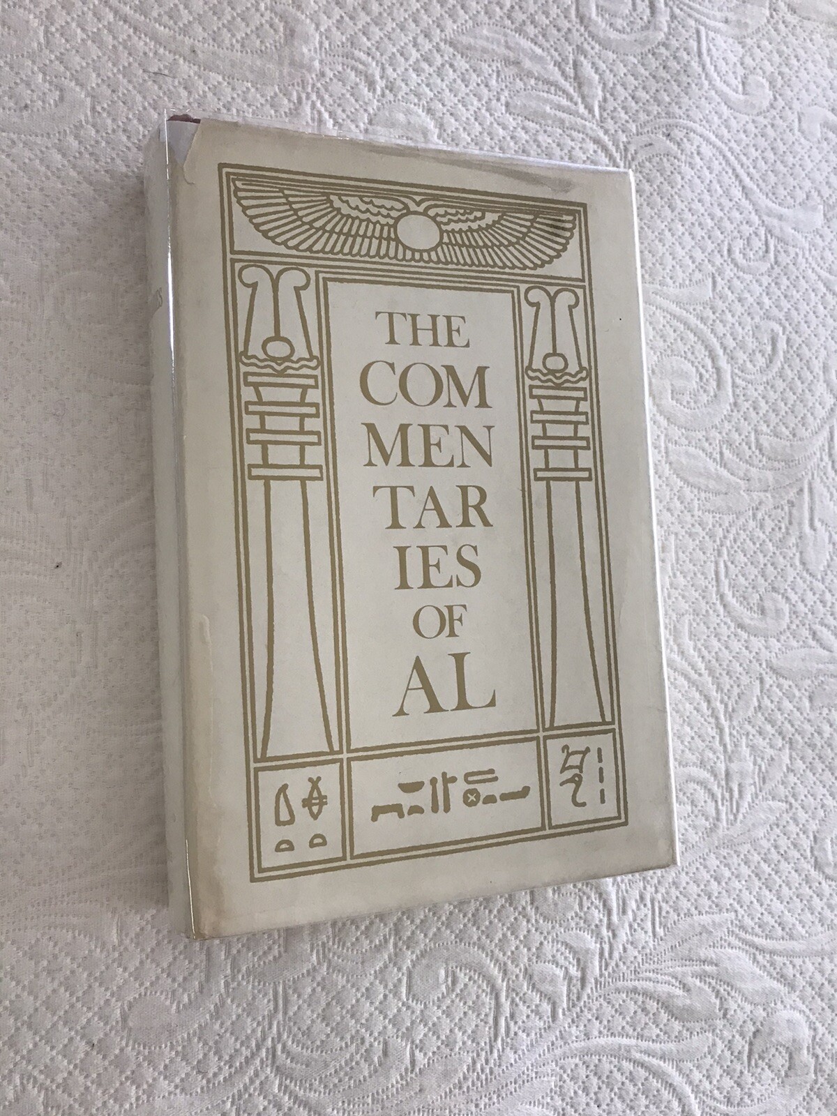 The Commentaries Of AL By Aleister Crowley Hardcover 1976