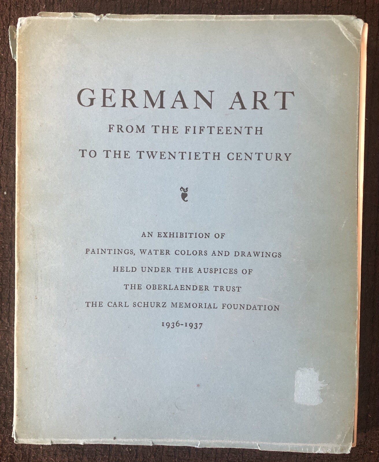 German Art From The Fifteenth To The Twentieth Century 1936-1937 Dürer Art Print