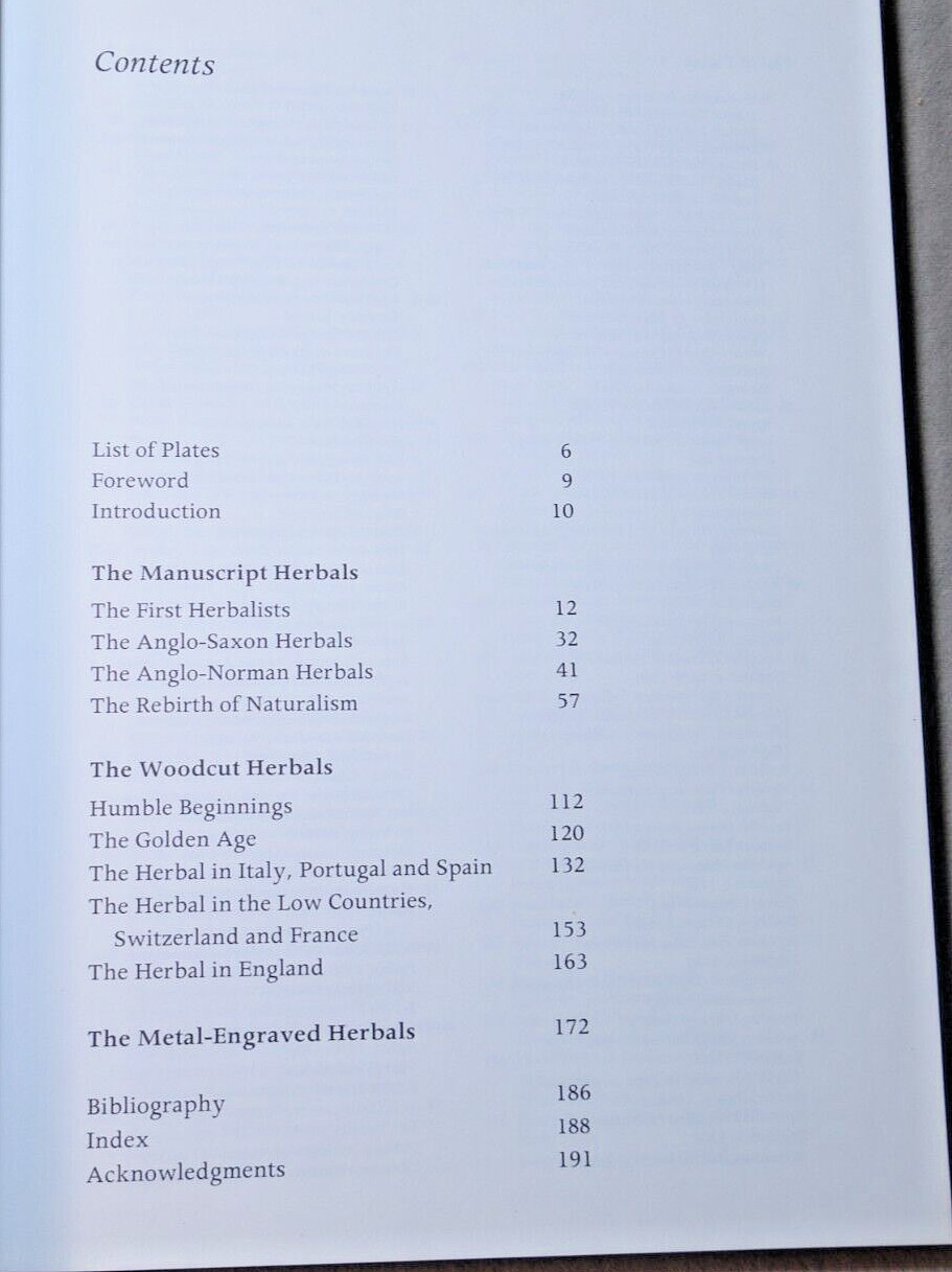 ILLUSTRATED HERBAL by Blunt 1979 First Ed HC/DJ HERBALISM Superstition Medicinal