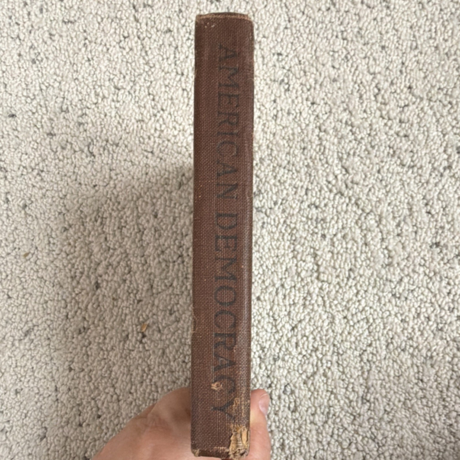 Bryce on American Democracy Maurice Garland Fulton Macmillan 1920 Cloth