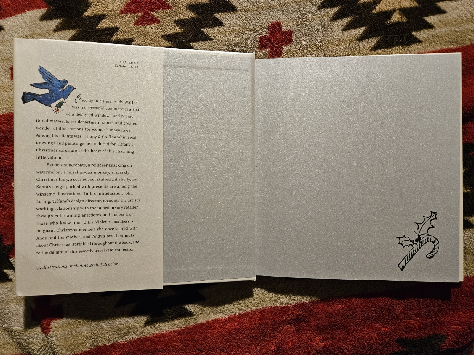 Greetings from Andy (Warhol): Christmas at Tiffany’s by John Loring HC 2004
