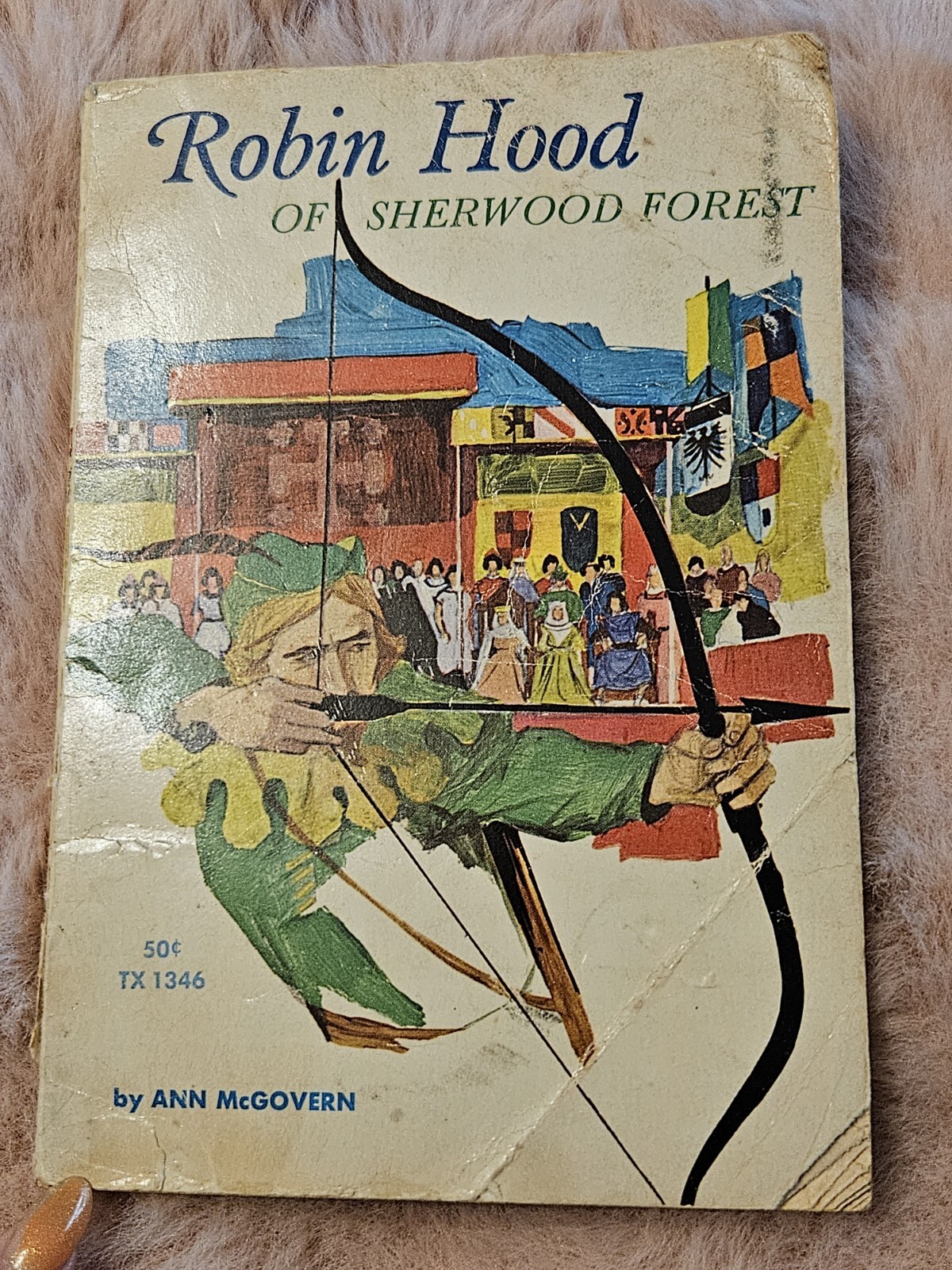 Robin Hood of Sherwood Forest by Ann McGovern 1st Edition 1968 Scholastic Books