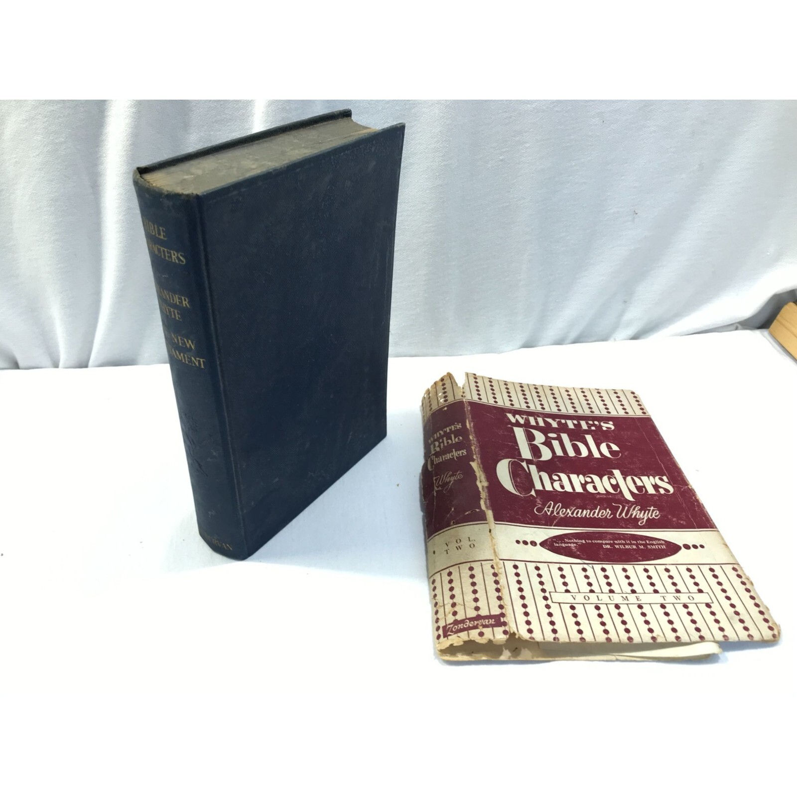Whyte’s Bible Characters Volume 2, hardcover 1950s Bible reference book, Zonder
