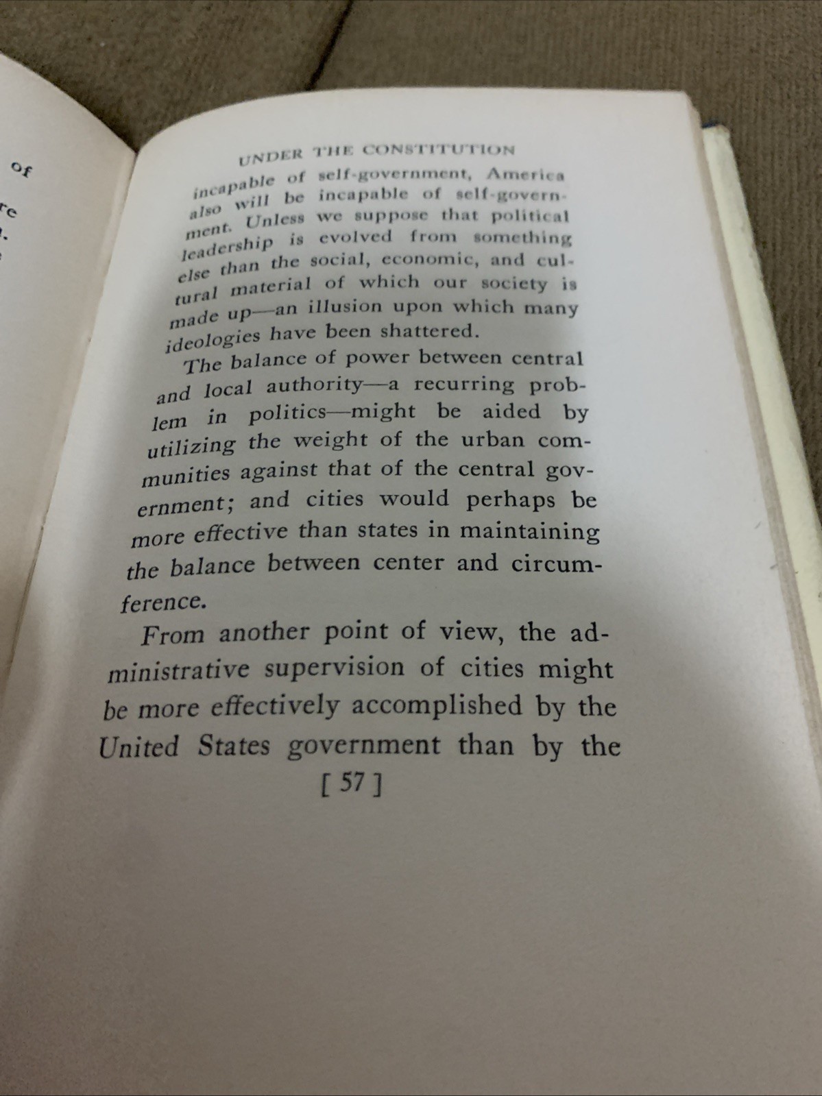 The Written Constitution Charles Edward Merriam 1931 Vintage Political Science