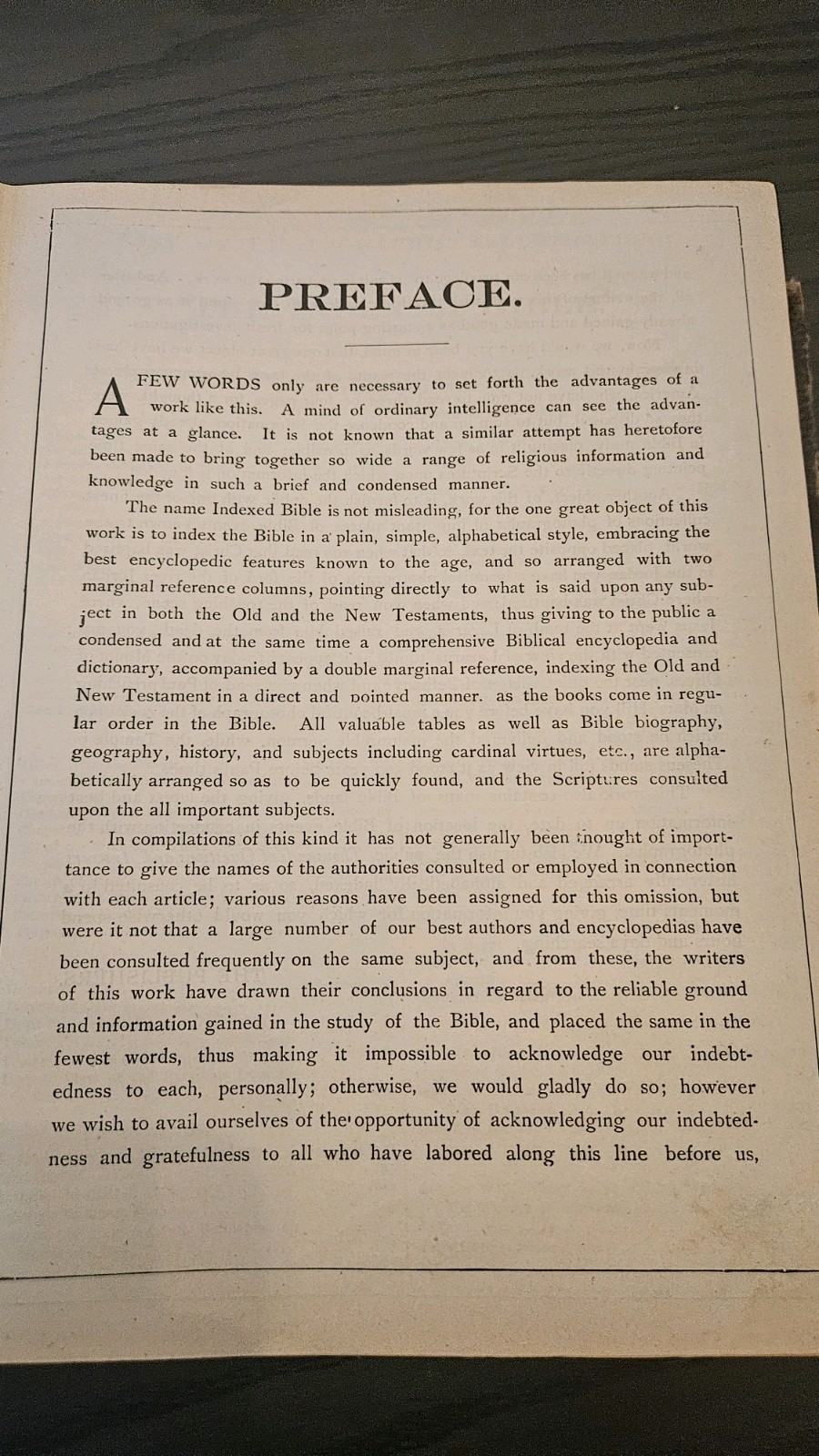 Indexed Holy Bible 1902