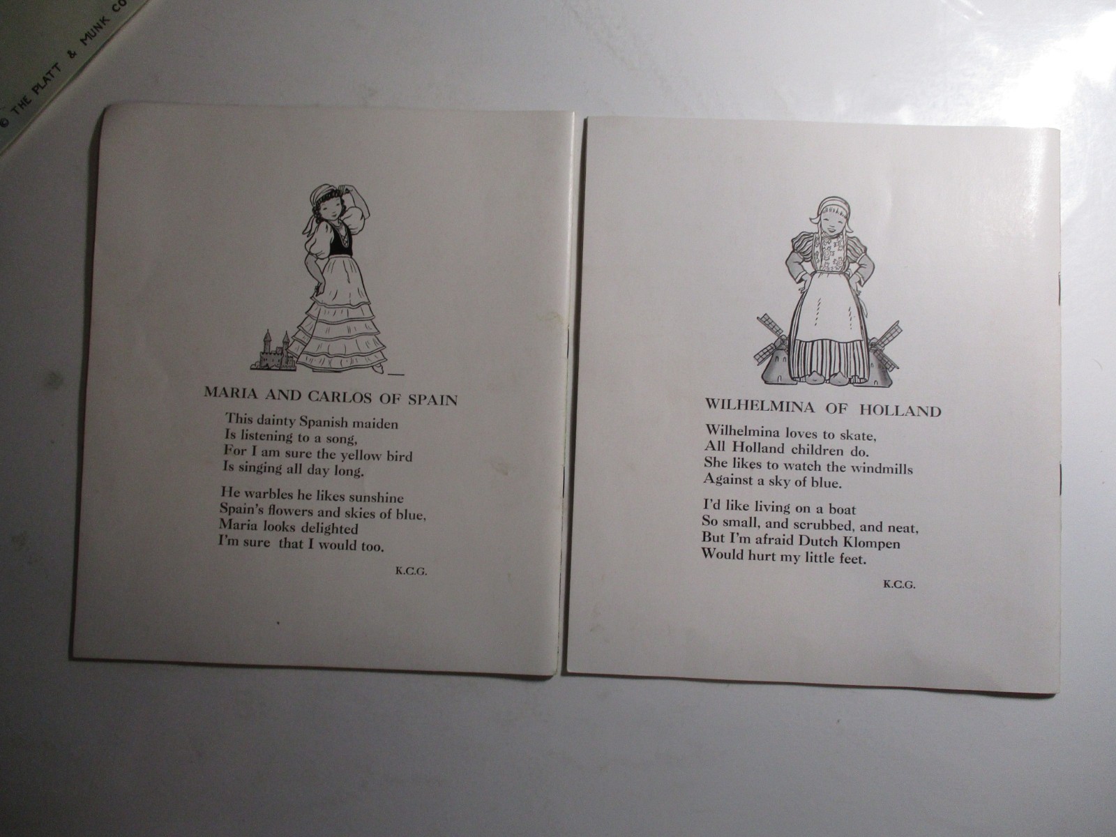 Four Foreign Cousins, 4 Books in this Box, Ninon MacKnight, Platt & Munk, 1937