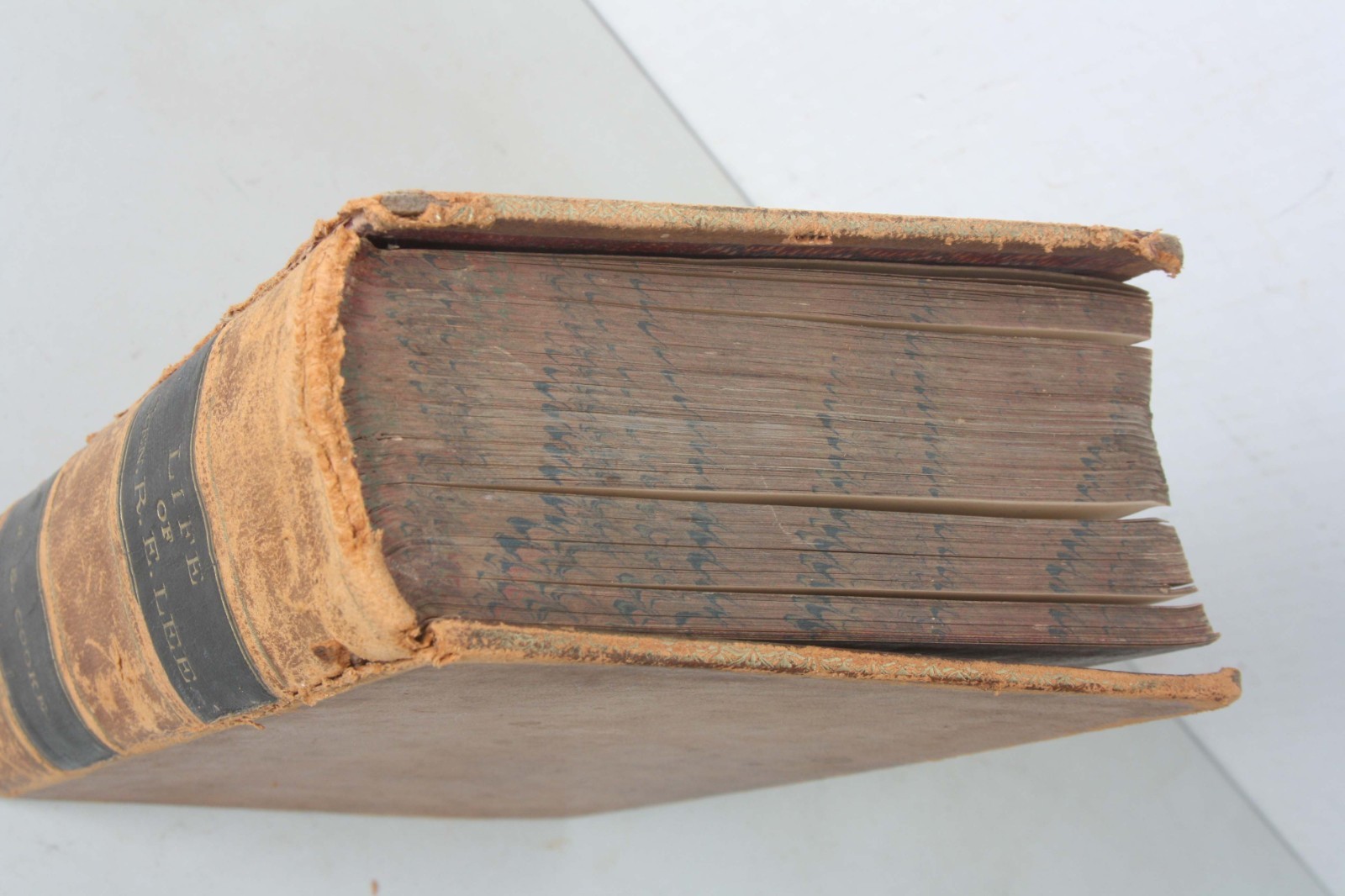 1871 A LIFE OF GEN. ROBERT E. LEE John Esten Cooke CIVIL WAR covers worn AS IS