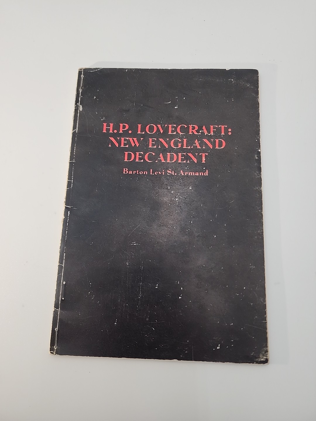 1979 H.P. Lovecraft: New England decadent, Barton St. Armand, Illust. Paperback