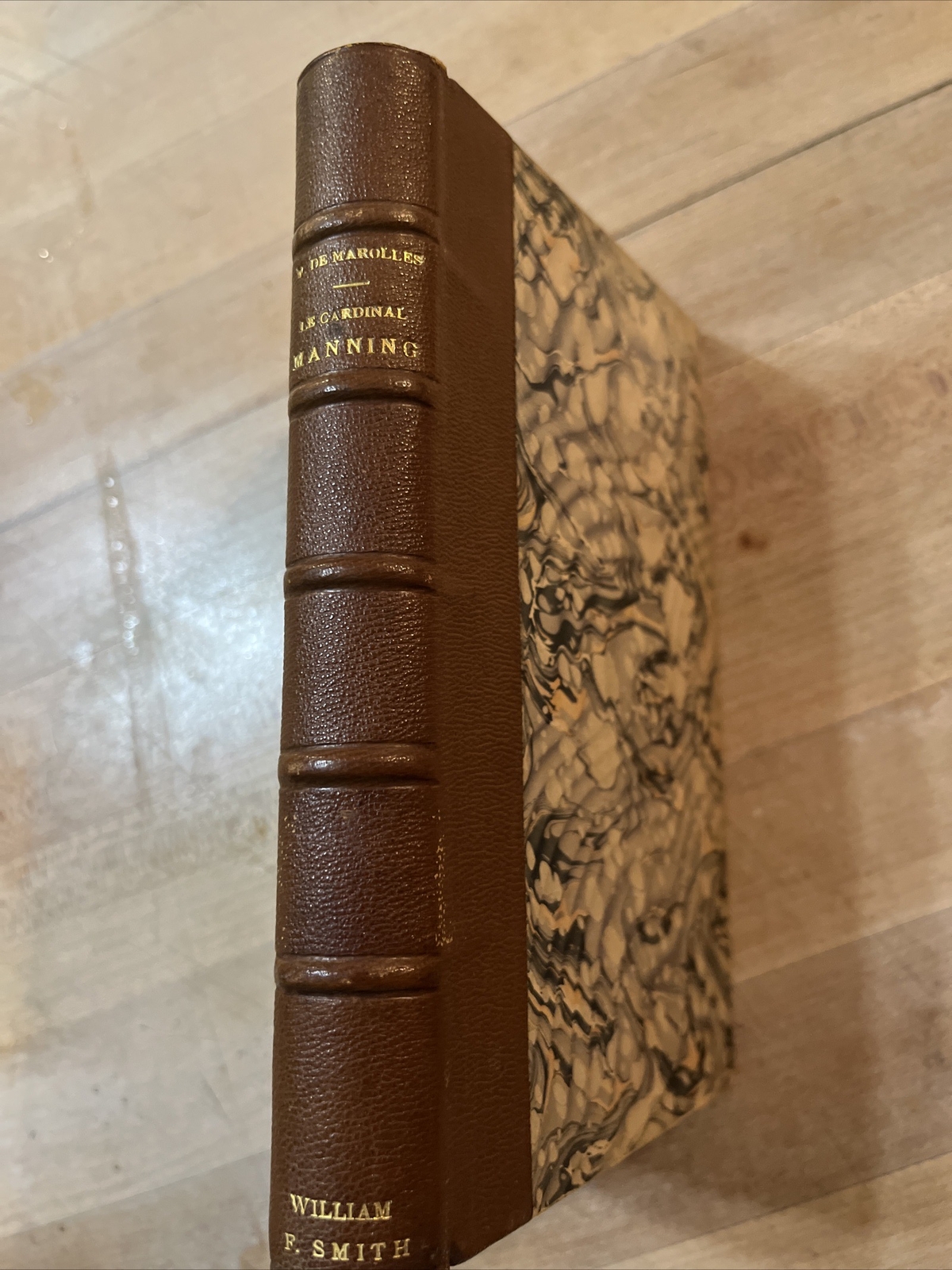 RARE 1905 1st Edition Le Cardinal Manning By William K Smith