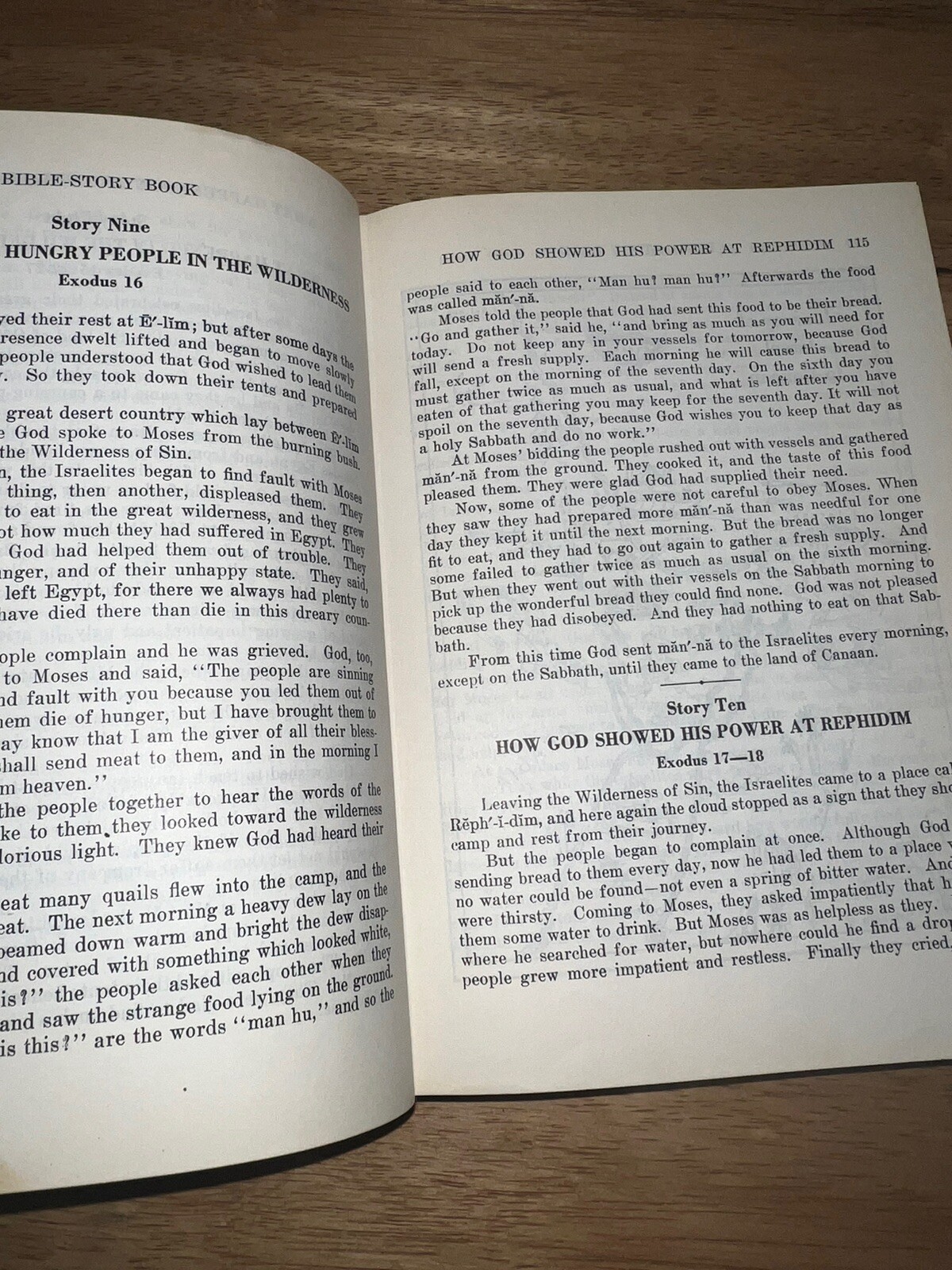 VINTAGE 1947 EGERMEIER’S BIBLE STORY BOOK BY ELSIE E. EGERMEIER Warner Press