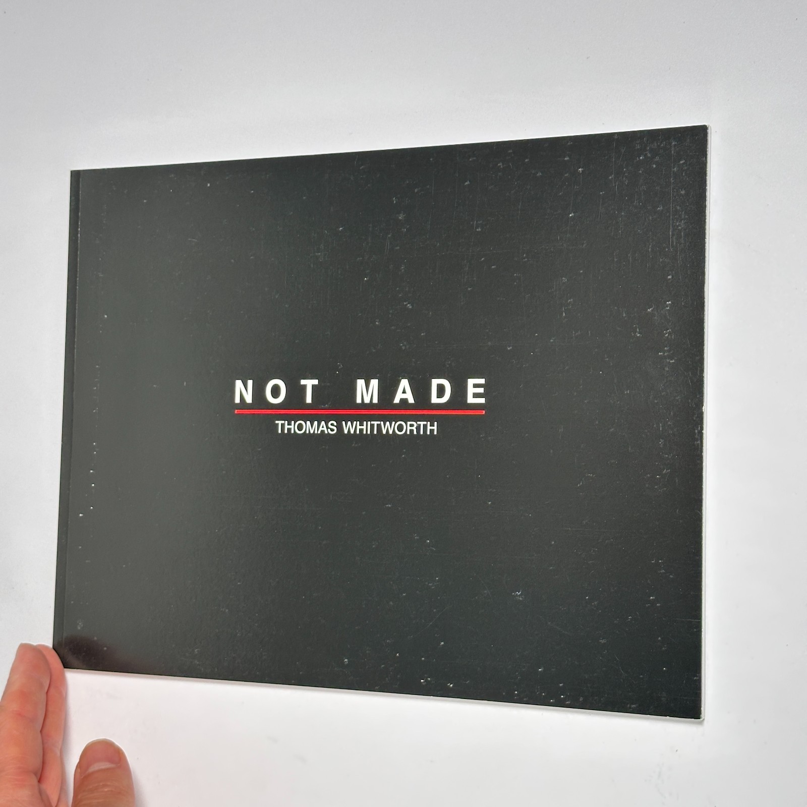 Signed Photography Monographs „Made/Not Made“ Thomas Whitworth (2020, Slipcase)