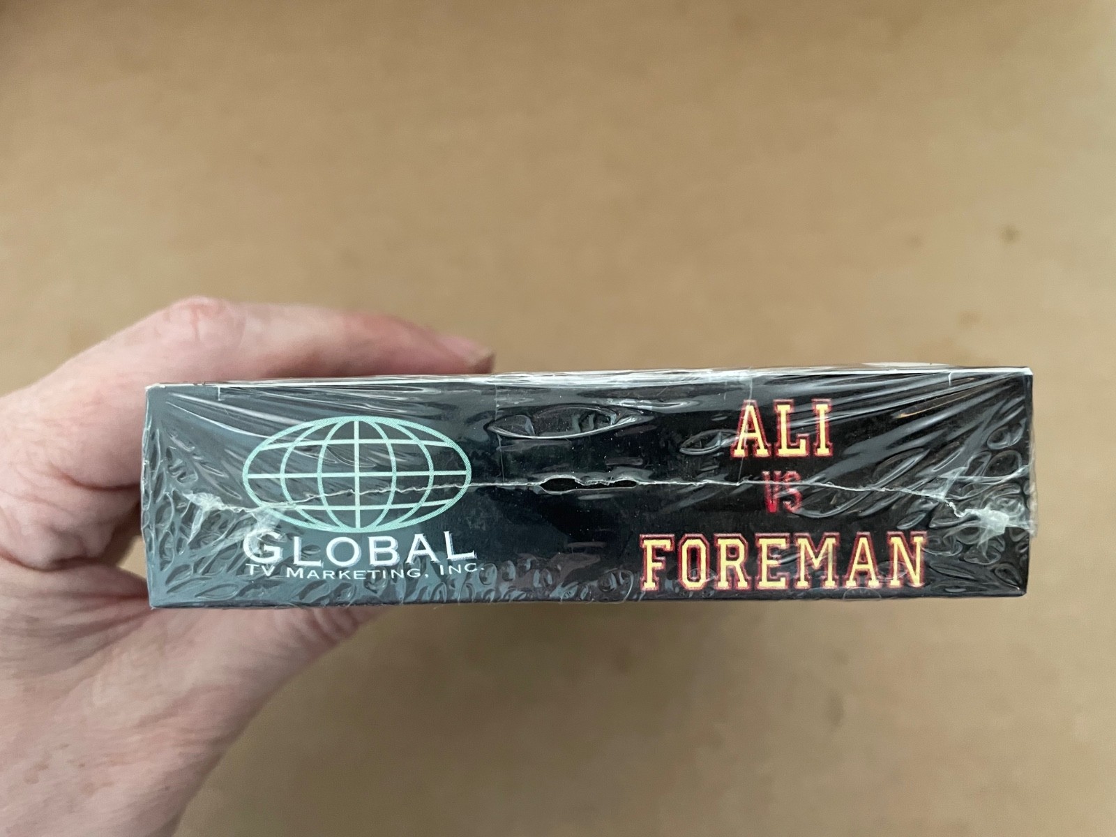 Vintage ALI vs FOREMAN Global TV Marketing VHS Tape sealed unopened