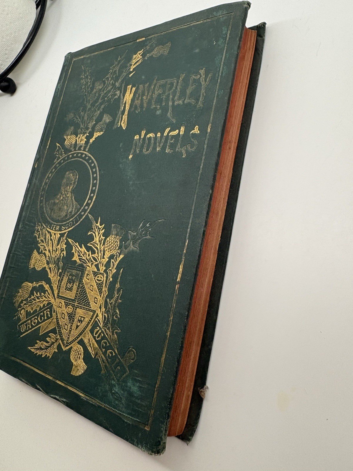 Two Waverley Novels Sir Walter Scott Volume II and Volume III Ivanhoe Antiquary