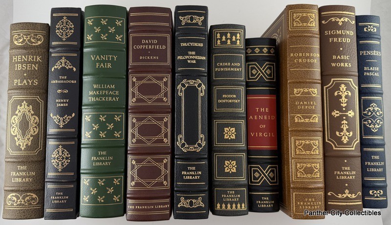 (Complete 100v Set) Franklin Library 100 Greatest Books Of All Time Leather Gilt