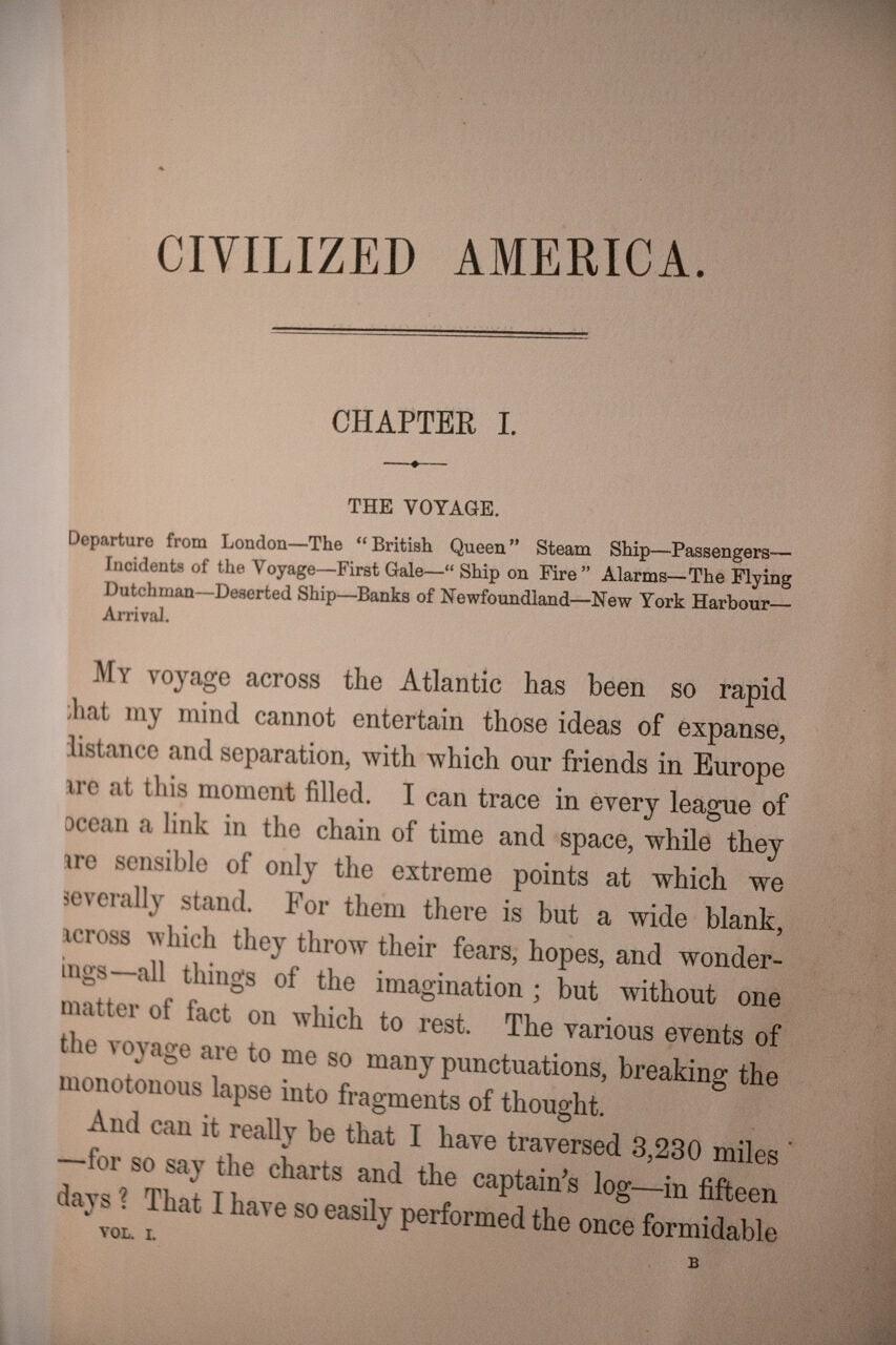 Thomas Colley Grattan / Civilized America 1859 2nd Edition