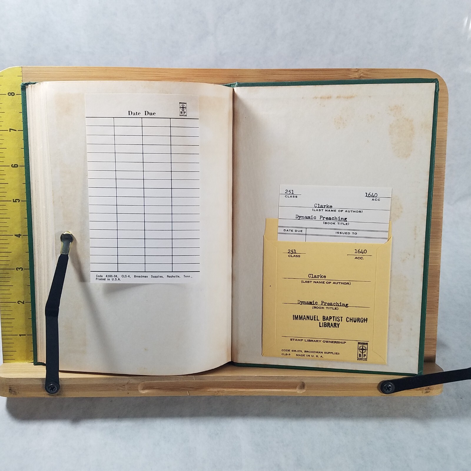 Dynamic Preaching – 1955 Hardcover by James W. Clarke