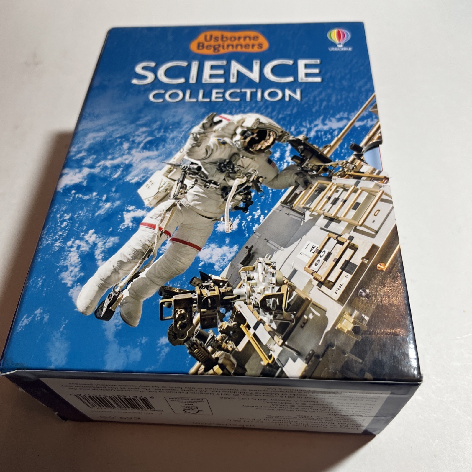 10 Book Boxed Set Usborne Beginners Science Collection hardcover like new