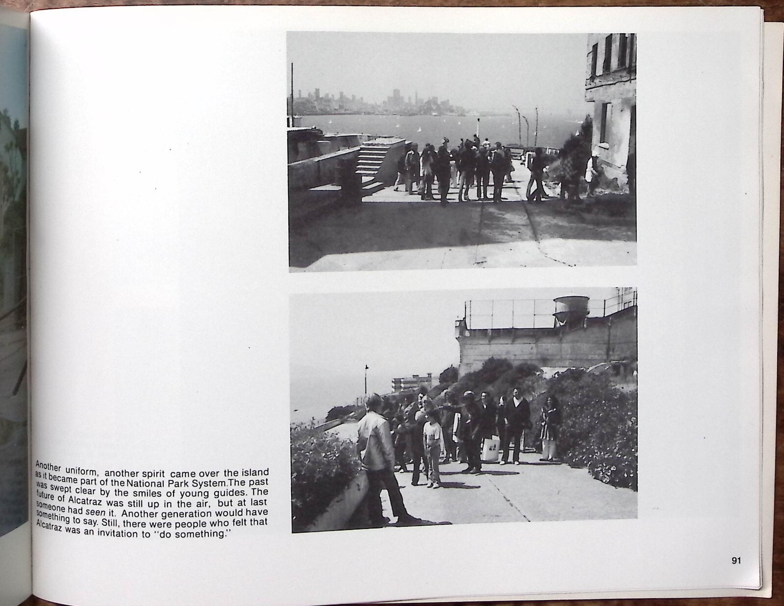 1974 ALCATRAZ A VISUAL ESSAY CAMERON FIRST EDITION 96 PAGES B925