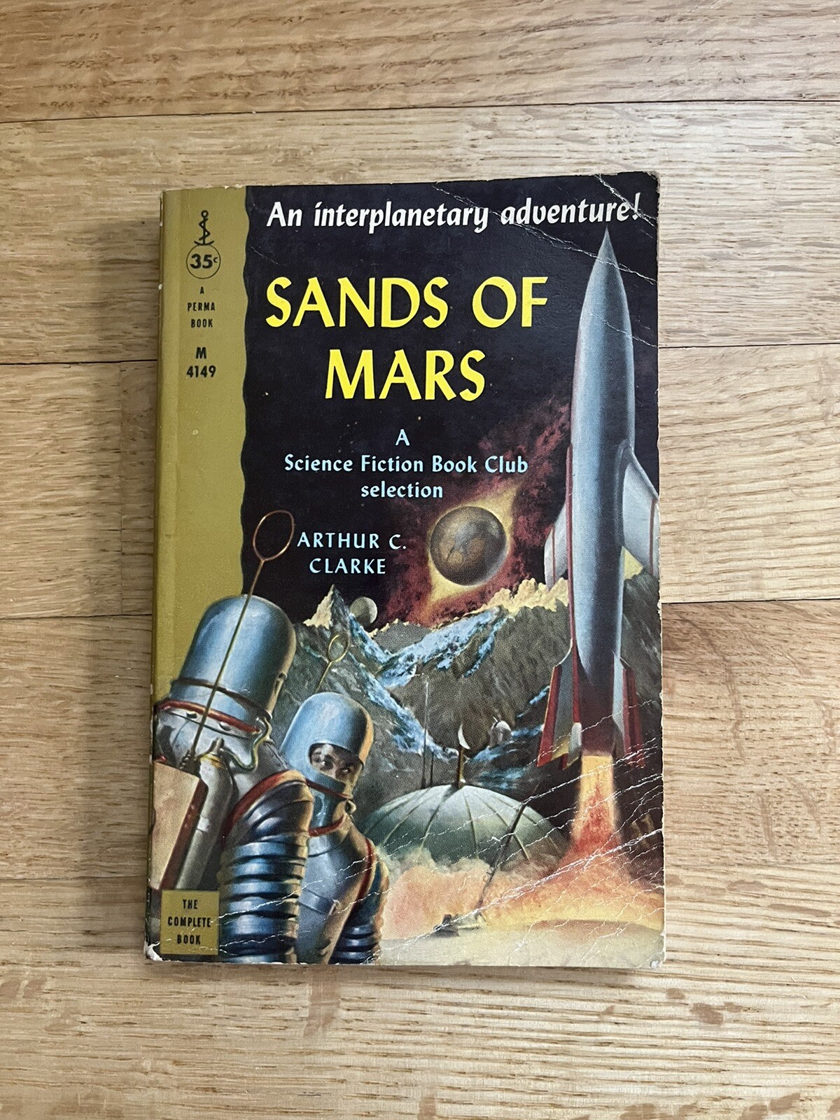 Sands of Mars, by Arthur C. Clarke. 1st Permabook Print 1959 Paperback. Box 263