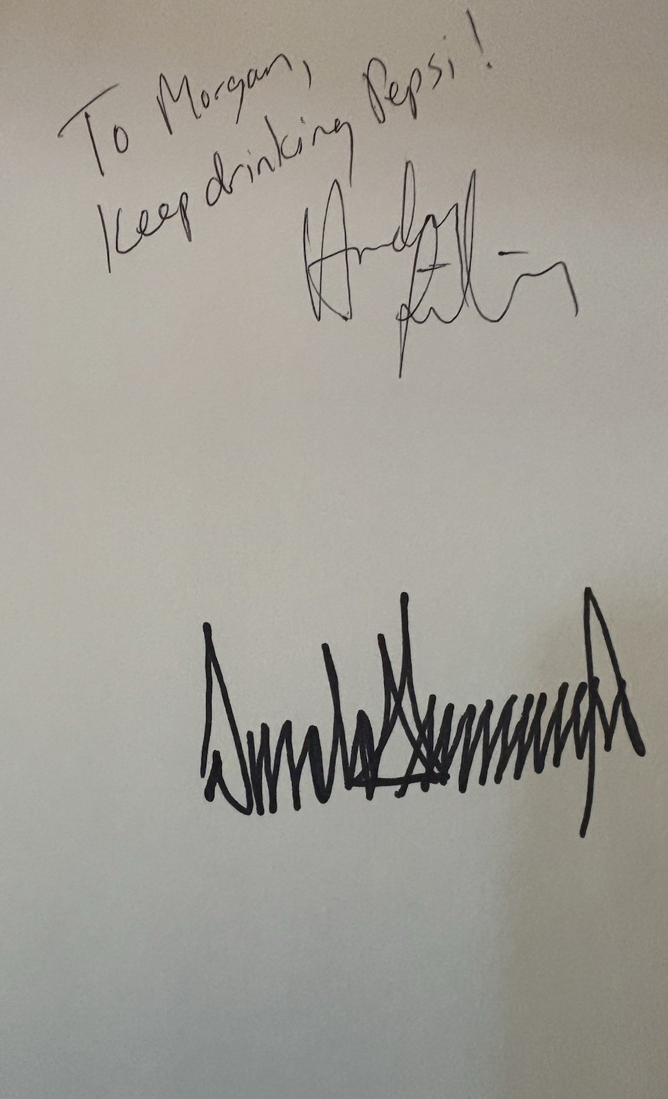 SIGNED First Edtn 2004 Fake Andy Warhol Real DONALD TRUMP THINK LIKE BILLIONAIRE