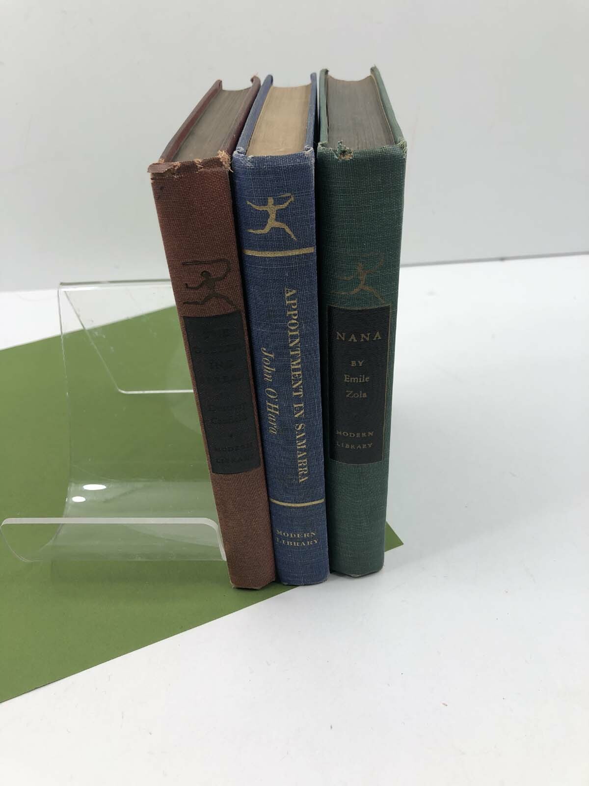 Modern Library 1930 Deepening Stream 1953 Appointment in Samarra 1937 Nana HC
