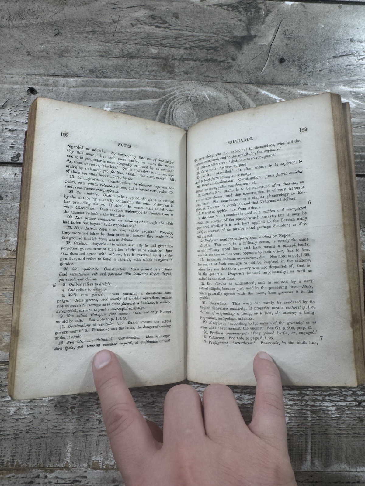 1839 Latin Book “Cornelius Nepos De Vita Excellentium Imperatorum”
