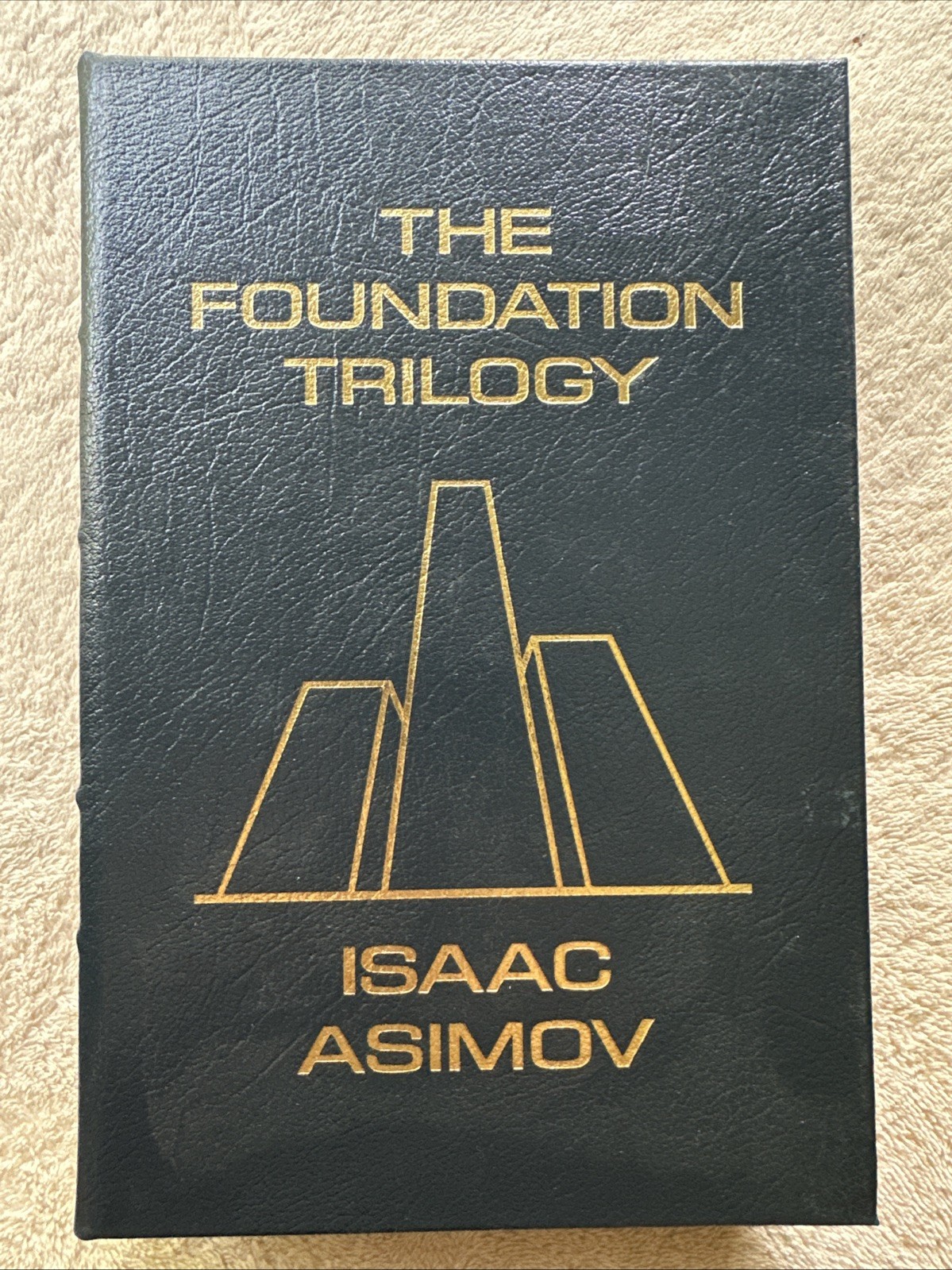 Easton Press The Foundation Trilogy by Isaac Asimov Deluxe Edition