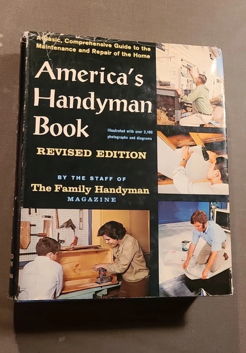 America’s Handyman Book by The Family Handyman Magazine (1970, Hardcover w/DJ)