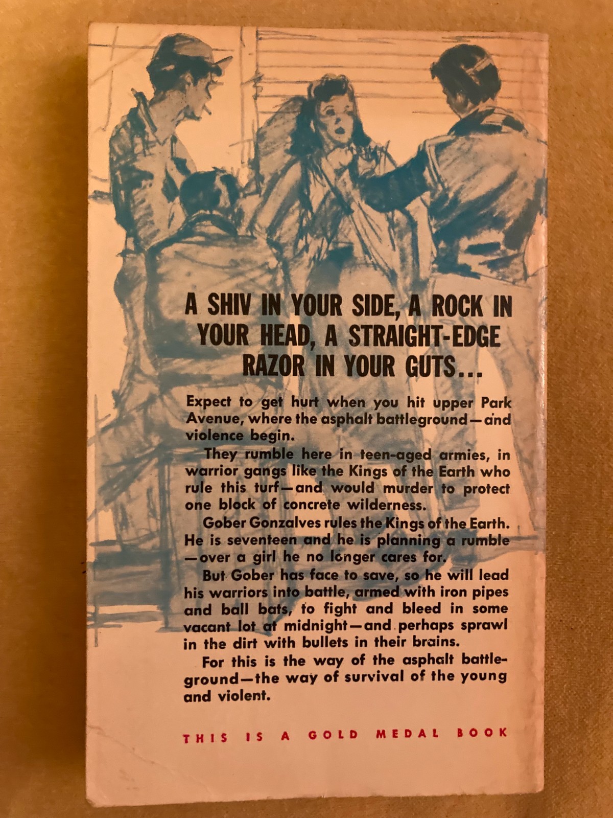 The Young and Violent – Vin Packer – Gold Medal s941 PB 1956 2nd Printing