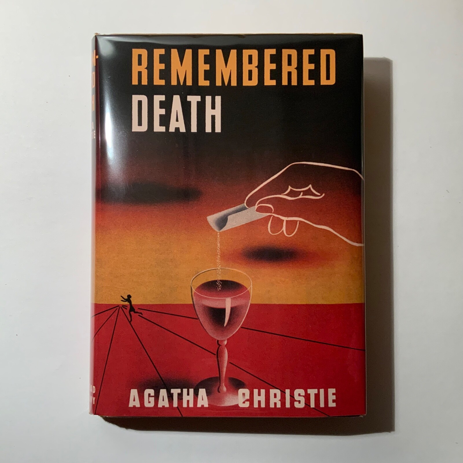 Remembered Death by Agatha Christie 1945 Dodd, Mead, 1st US Ed. / 2nd Printing