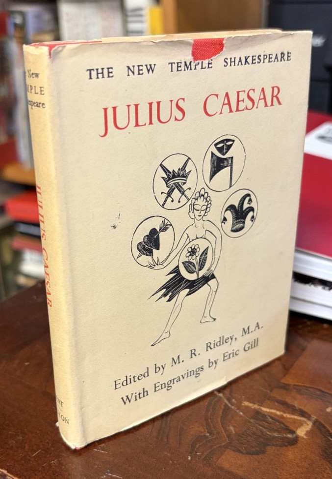 THE NEW TEMPLE SHAKESPEARE JULIUS CAESAR BOOK 1965 DENT/DUTTON